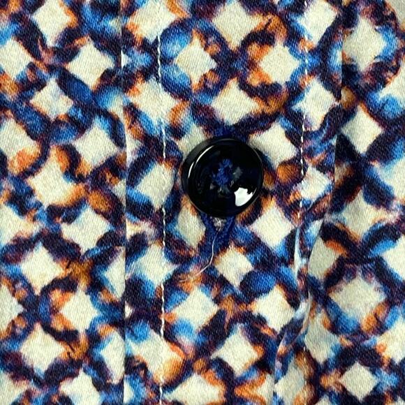Robert Graham Modern Americana Tailored Fit Shirt S – Artsy Bold Button-Up - Picture 3 of 9